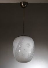 Thumbnail for Böhlmarks frosted glass pendant lamp