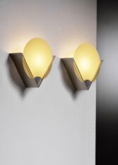 Gallery item 2 for Pair of Cebe wall lamps, Wall lamps, Sweden, 1940s