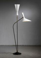 Gallery item 3 for Carl Moor floor lamp for BAG Turgi, Floor Lamps, Switzerland, 1940s