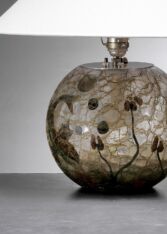 Gallery item 4 for Corona glass table lamp, Table Lamps, Sweden, 1930s