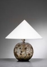 Thumbnail for Corona glass table lamp