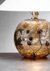 Gallery item 5 for Corona glass table lamp, Table Lamps, Sweden, 1930s