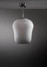 Gallery item 2 for Böhlmarks opaline glass pendant, Chandeliers & Pendants, Sweden, 1940s