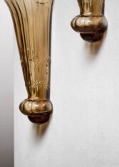 Gallery item 2 for Pair of Art Deco glass wall vases, Glass, Sweden, 1920s