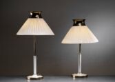 Gallery item 2 for Pair of Josef Frank Svenskt Tenn, Table Lamps, Sweden, 1950s