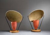 Gallery item 2 for Pair of Mitchell Bobrick table lamp, Table Lamps, United States, 1950s