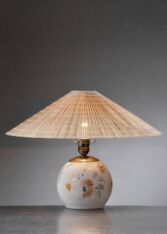 Gallery item 2 for Kauklahti Glassworks table lamp by Paavo Tynell, Table Lamps, Finland, 1940s