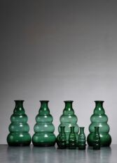 Gallery item 2 for Edvin Ollers set of 4 glass carafes, Glass, Sweden, 1930s