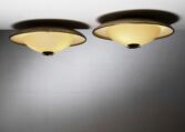 Gallery item 2 for Pair of ceiling lamps, Flush mounts, Sweden, 1930s