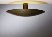 Gallery item 2 for Florian Schulz brass ceiling lamp, Flush mounts, Germany, 1960s