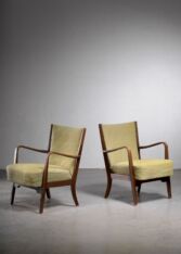 Thumbnail for Pair of Søren Hansen armchairs for Fritz Hansen