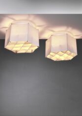Gallery item 2 for Pair of Atelje Lyktan ceiling lamps, Flush mounts, Sweden, 1970s