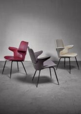 Gallery item 2 for Set of 3 Gastone Rinaldi DU20 side chairs, Side Chairs, Italy, 1950s