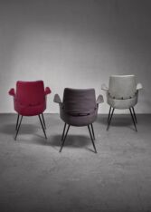 Gallery item 4 for Set of 3 Gastone Rinaldi DU20 side chairs, Side Chairs, Italy, 1950s
