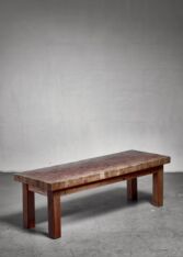 Gallery item 2 for Leif Wikner pine bench or end table, Benches, Sweden, 1960s