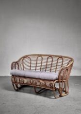 Thumbnail for Kindt-Larsen rattan sofa
