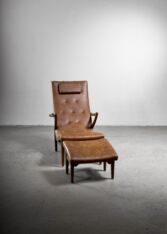 Gallery item 4 for Sven Staaf lounge chair with ottoman, Lounge Chairs, Sweden, 1940s