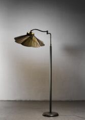 Gallery item 5 for Swing arm height-adjustable brass floor lamp, Floor Lamps, Italy, 1930s