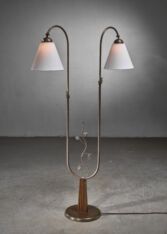 Gallery item 4 for Tor Wolfenstein floor lamp for Ditzingers, Floor Lamps, Sweden, 1940s