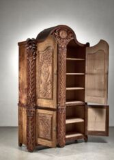 Gallery item 4 for Knut Fjaestad Art Nouveau cabinet, Cabinets, Sweden, 1930s