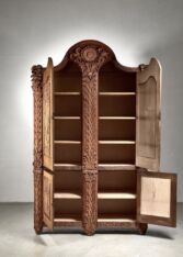 Gallery item 2 for Knut Fjaestad Art Nouveau cabinet, Cabinets, Sweden, 1930s
