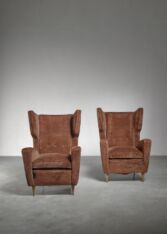 Gallery item 4 for pair of Paolo Buffa lounge chairs, Lounge Chairs, Italy, 1950s