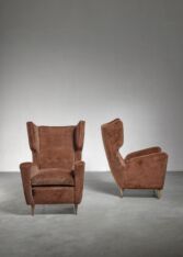 Gallery item 3 for pair of Paolo Buffa lounge chairs, Lounge Chairs, Italy, 1950s