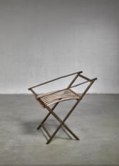 Thumbnail for Gio Ponti foldable brass chair