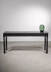 Gallery item 2 for Black pine console or work table, Console Tables, Sweden, Late 19th Century