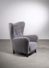 Gallery item 2 for Fritz Hansen lounge chair, Lounge Chairs, Denmark, 1940s