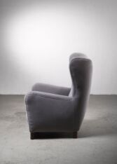 Gallery item 4 for Fritz Hansen lounge chair, Lounge Chairs, Denmark, 1940s