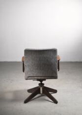 Gallery item 4 for Hans Wegner oak office chair for Plan Møbler, Side Chairs, Denmark, 1940s