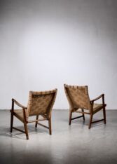 Gallery item 2 for Pair of Elias Svedberg chairs for Nordiska Kompaniet, Lounge Chairs, Sweden, 1940s