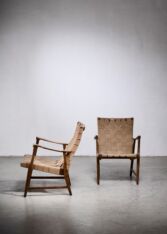 Gallery item 4 for Pair of Elias Svedberg chairs for Nordiska Kompaniet, Lounge Chairs, Sweden, 1940s