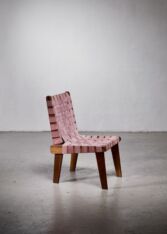 Gallery item 2 for Minimalist webbing chair, Side Chairs, Mexico, 1950s