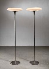 Thumbnail for Pair of tall Nordiska Kompaniet floor lamps