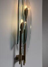 Gallery item 6 for Pair of Max Ingrand wall lamps for Fontana Arte, Wall lamps, Italy, 1950s