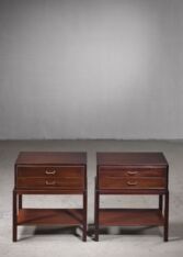 Gallery item 2 for Pair of Ernst Kuhn mahogany nightstands, Side Tables, Denmark, 1930s