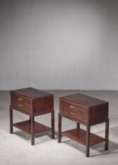 Thumbnail for Pair of Ernst Kuhn mahogany nightstands