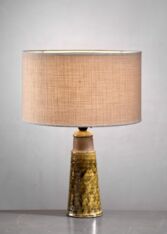 Gallery item 2 for Kähler ceramic table lamp, Table Lamps, Denmark, 1960s