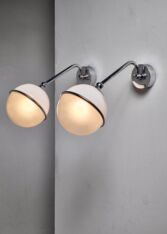 Gallery item 3 for Pair of Paavo Tynell wall lamps for Taito, Wall lamps, Finland, 1930s
