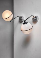 Gallery item 4 for Pair of Paavo Tynell wall lamps for Taito, Wall lamps, Finland, 1930s