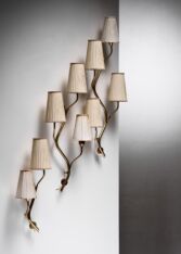 Gallery item 2 for Set of 3 Astra wall lamps, Wall lamps, Norway, 1960s