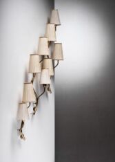 Gallery item 4 for Set of 3 Astra wall lamps, Wall lamps, Norway, 1960s