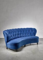 Thumbnail for Curved sofa by Otto Schulz