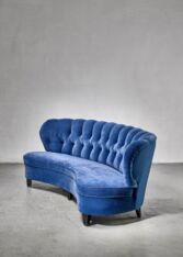 Gallery item 3 for Curved sofa by Otto Schulz, Sofas & daybeds, Sweden, 1940s
