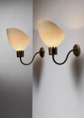 Thumbnail for Pair of Harald Notini wall lamps for Böhlmarks