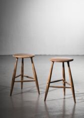 Gallery item 2 for Pair of studio crafted stools, Stools, United States, 1980s