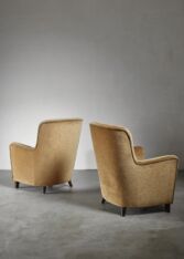 Gallery item 2 for Pair of Birte Iversen easy chairs, Lounge Chairs, Denmark, 1940s