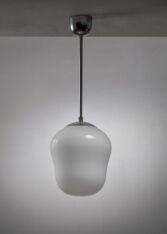 Thumbnail for Böhlmarks opaline glass pendant lamp